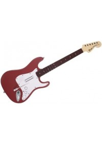 Guitare Rock Band 3 Sans Fil Pour PS3 Modèle Fender Stratocaster - Rouge Et Blanche
